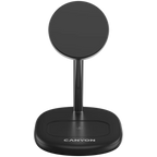 Безжично зарядно Canyon WCS-205 15W Qi2 2in1, черно