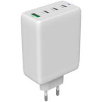 Зарядно устройство Canyon charger CU100ACC GaN 100W 3xPD 1xQC EU, бяло