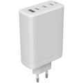 Зарядно устройство Canyon charger CU140ACC GaN 150W 3xPD 1xQC EU, бяло
