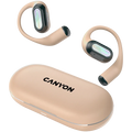 Безжични слушалки Canyon OnFlow 12 OWS ENC, бежови