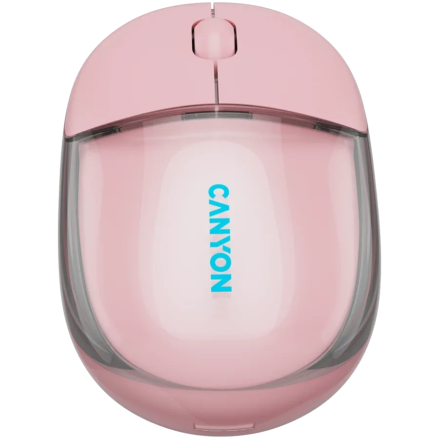 Мишка Canyon OnClick 24 BT/ Wireless Transparent/Pink