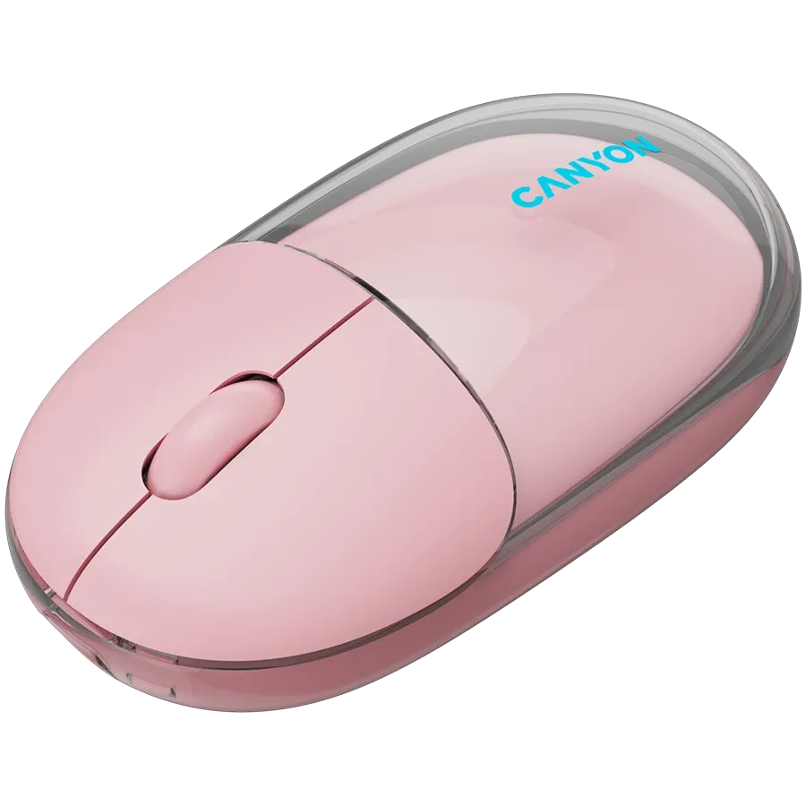 Мишка Canyon OnClick 24 BT/ Wireless Transparent/Pink