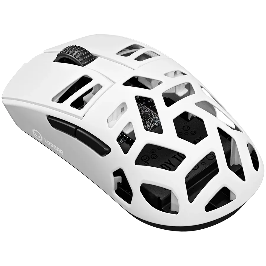 Геймърска мишка Lorgar MSE90W, Magnesium Alloy Wireless Elite (LRG-MSE90W-WH)