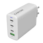 Зарядно устройство Canyon charger CU140ACC GaN 150W 3xPD 1xQC EU, бяло