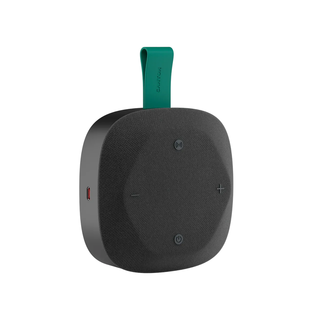 Bluetooth тонколона Canyon Hexagon 10 TWS 8W IPX5 Black, зелена