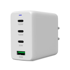Зарядно устройство Canyon charger CU100ACC GaN 100W 3xPD 1xQC EU, бяло