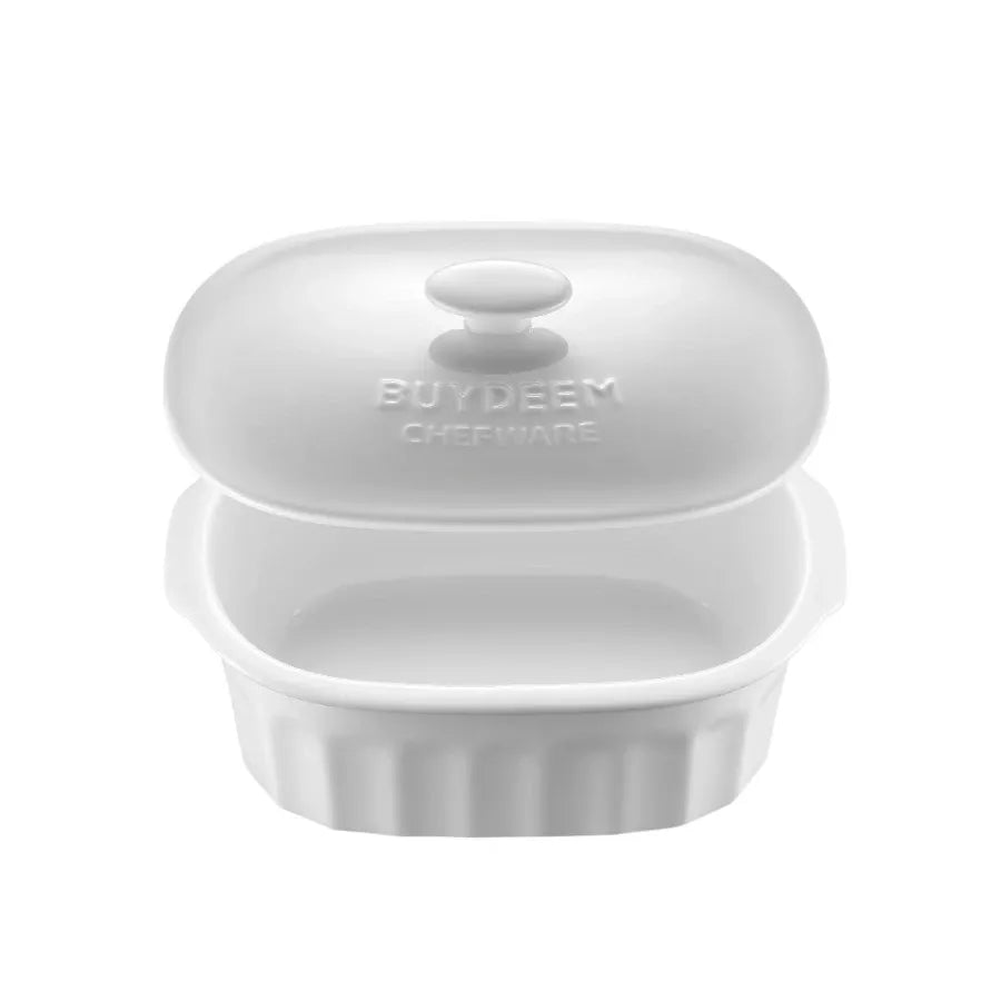 Аксесоар за кухня Buydeem Ceramic Cocotte 2 L, model CT1005, color, бял