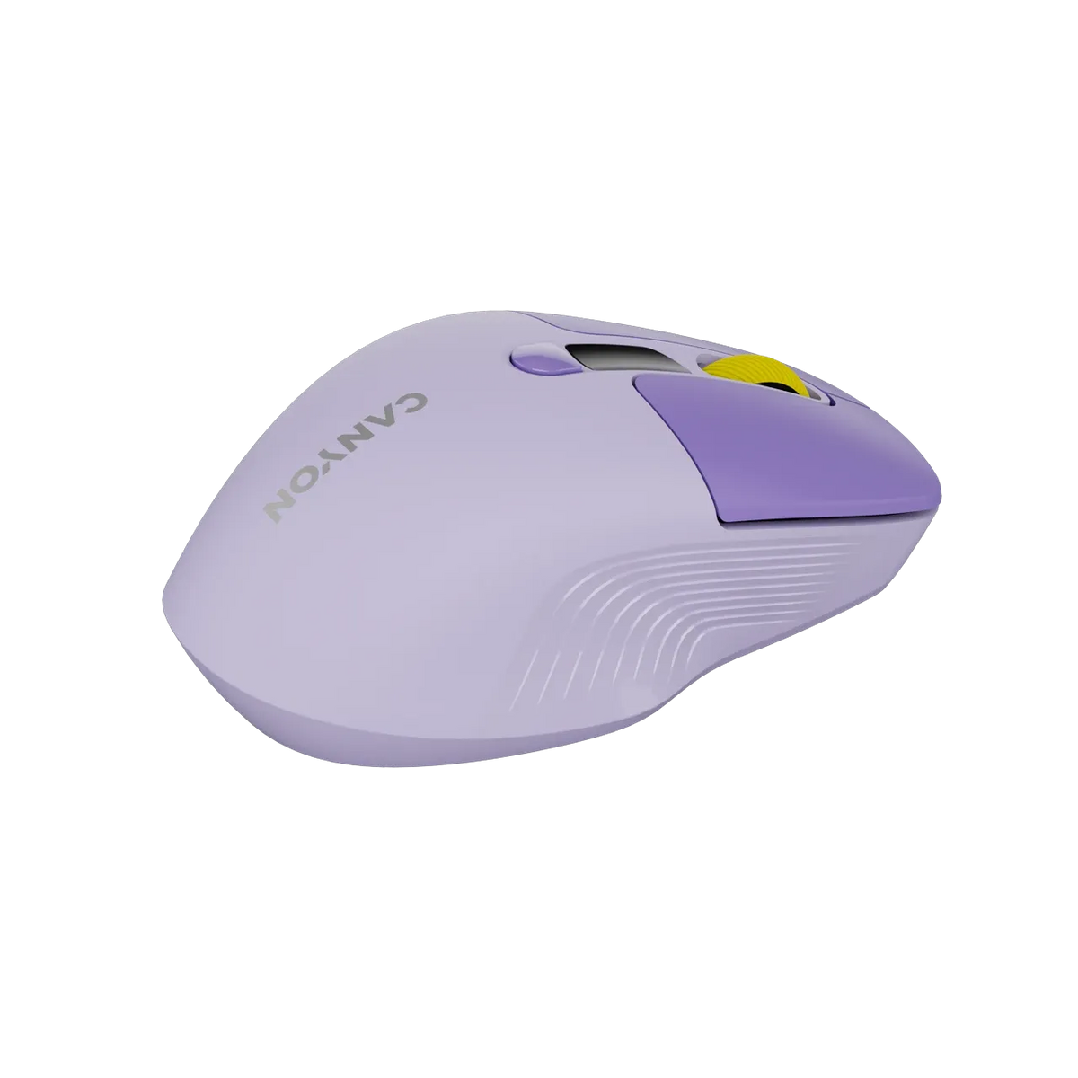 Мишка Canyon MW-26 LCD Silent Dual Mode Wireless, лилава