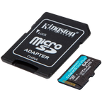 Карта памет Kingston 64GB microSDXC Canvas Go Plus Gen4 200MB/s A2 U3 V30 Card