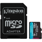 Карта памет Kingston 128GB microSDXC Canvas Go Plus Gen4 200MB/s A2 U3 V30 Card
