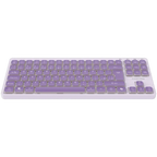 Клавиатура Canyon OnType 10 Low Profile EN Wired, лилава