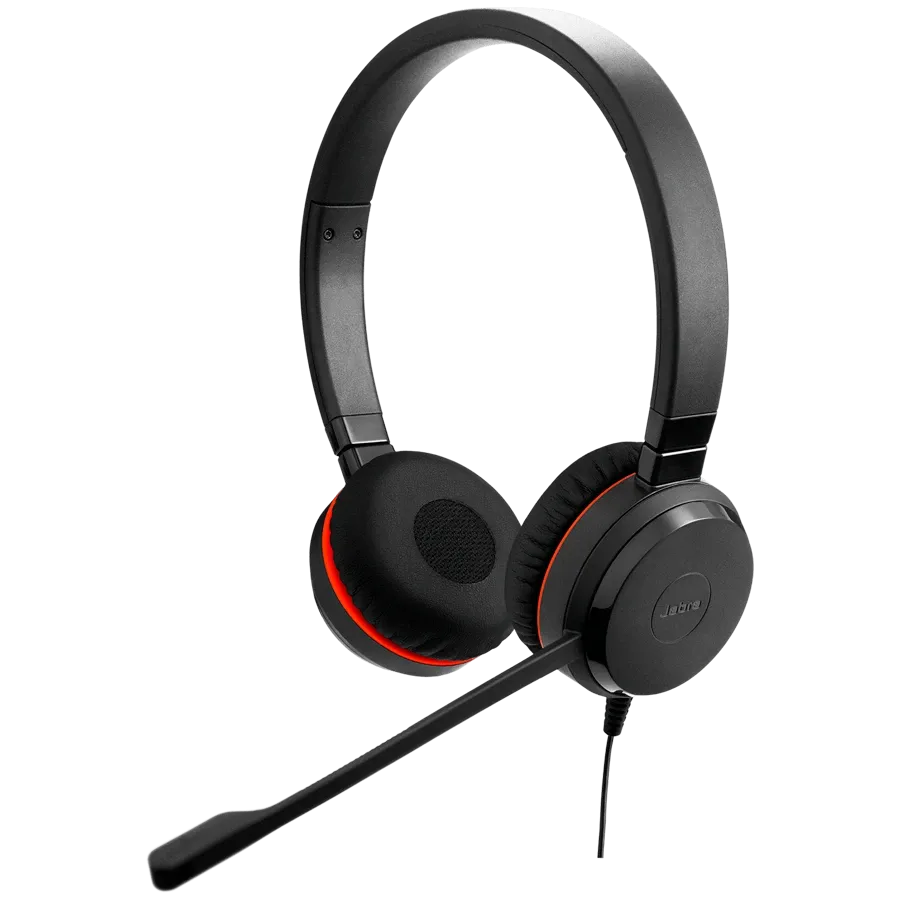 Слушалки Jabra Evolve 20, Stereo MS, USB C/A adapter