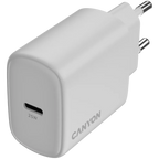 Зарядно устройство Canyon charger OnCharge 250 25W 1xPD EU, бяло