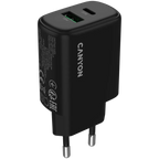 Зарядно устройство Canyon charger OnCharge 200 20W 1xPD 1xQC EU