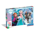 CLEMENTONI 104ч. Пъзел Frozen