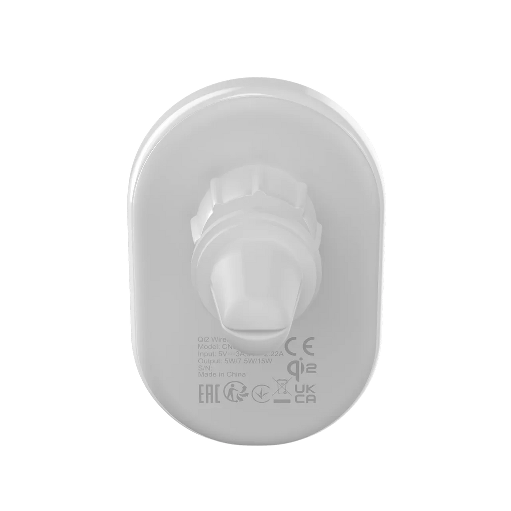 Зарядно за кола Canyon OnGrip 105 15W Qi2 Wireless, бяло