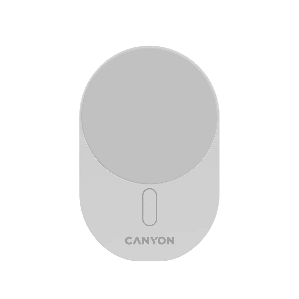 Зарядно за кола Canyon OnGrip 105 15W Qi2 Wireless, бяло