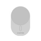 Зарядно за кола Canyon OnGrip 105 15W Qi2 Wireless, бяло