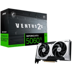 Видео карта MSI Nvidia GeForce RTX 5060 Ti 8G Ventus 2X OC PLUS