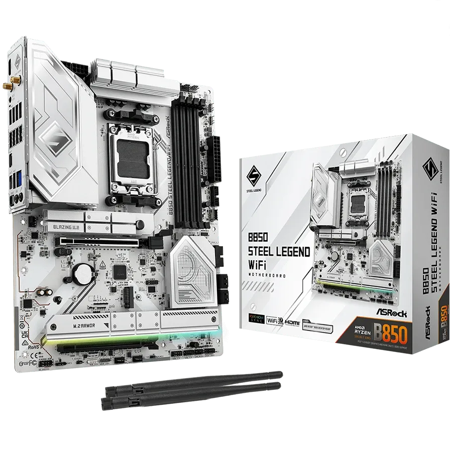 Дънна платка ASRock MB Desktop B850 Steel Legend WIFI