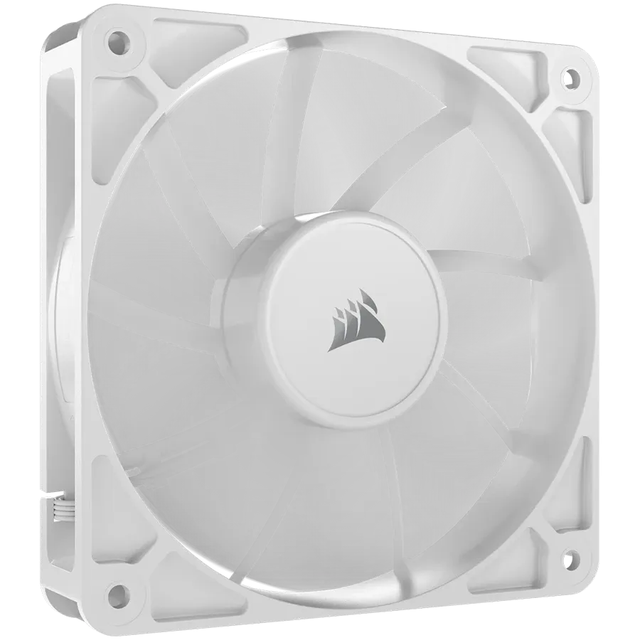 Охладител Corsair RS120 White, 120mm Fan, Single Pack