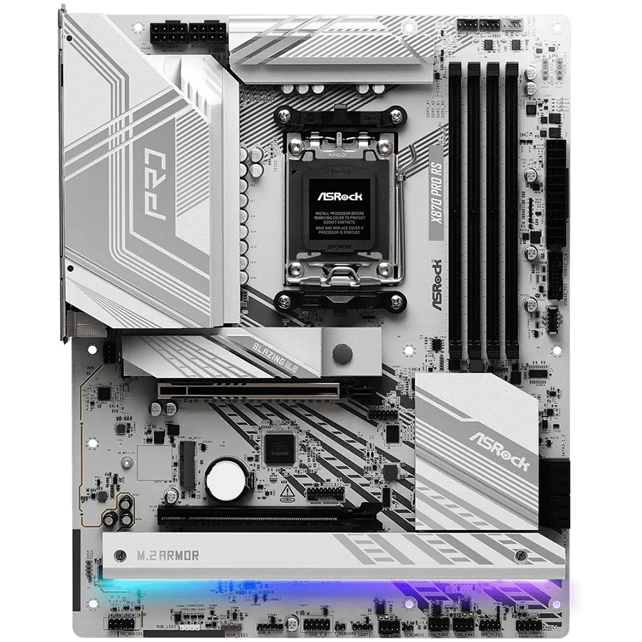 Дънна платка ASRock AMD X870 (X870 PRO RS)