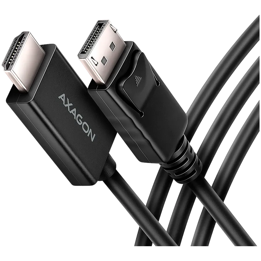 Адаптер Axagon RVD-HI20C2 DisplayPort, HDMI 2.0 cable 1.8m 4K/60Hz