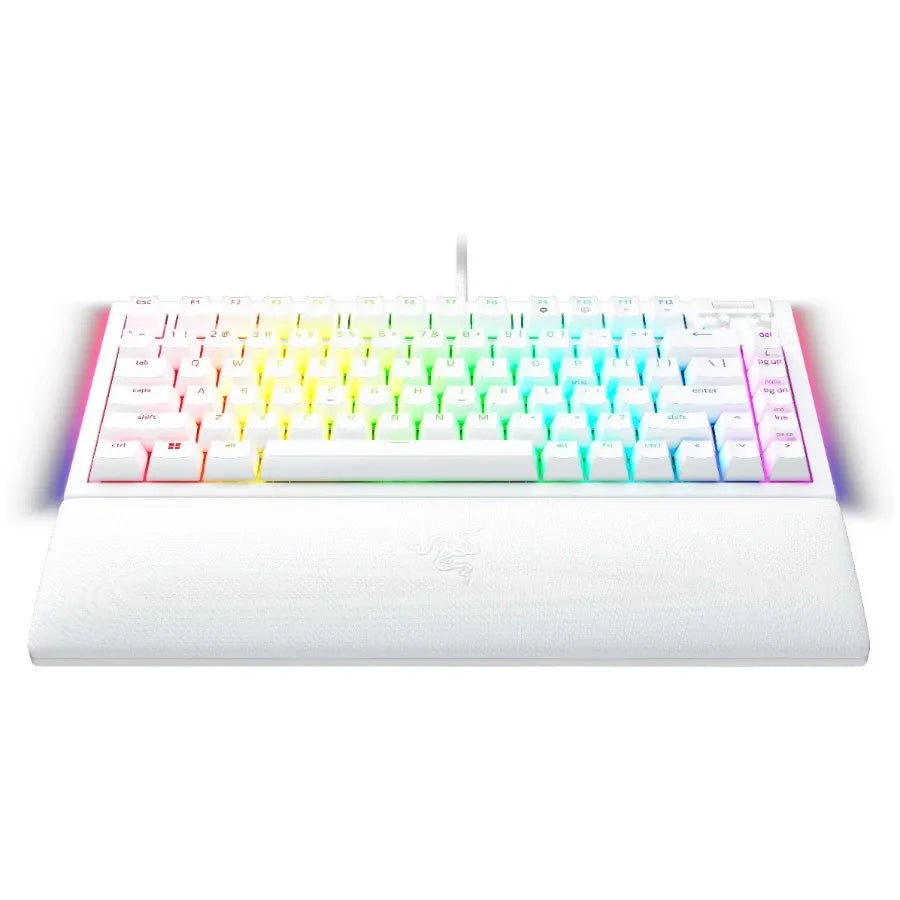 Геймърска клавиатура Razer BlackWidow V4 75% White, US, Hot-swap