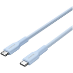 Кабел Canyon cable OnWire 60CL C-C 60W Color Braided 1m Light, син