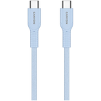 Кабел Canyon cable OnWire 60CL C-C 60W Color Braided 1m Light, син