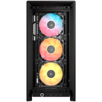 Компютърна кутия Corsair Frame 4000D RS ARGB Mid-Tower, черна