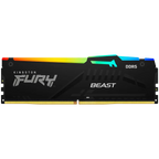 RAM памет Kingston 64GB 5600MT/s DDR5 CL36 DIMM (Kit of 2) FURY Beast RGB
