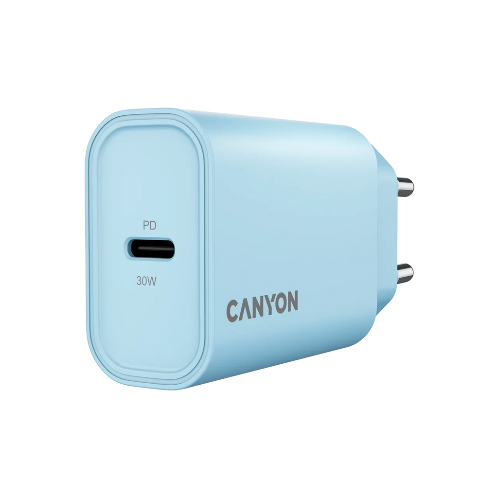 Зарядно устройство Canyon charger OnCharge 30CL Max Power 30W 1xPD EU Light