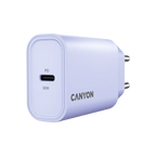 Зарядно устройство Canyon charger OnCharge 30CL Max Power 30W 1xPD EU, лилаво