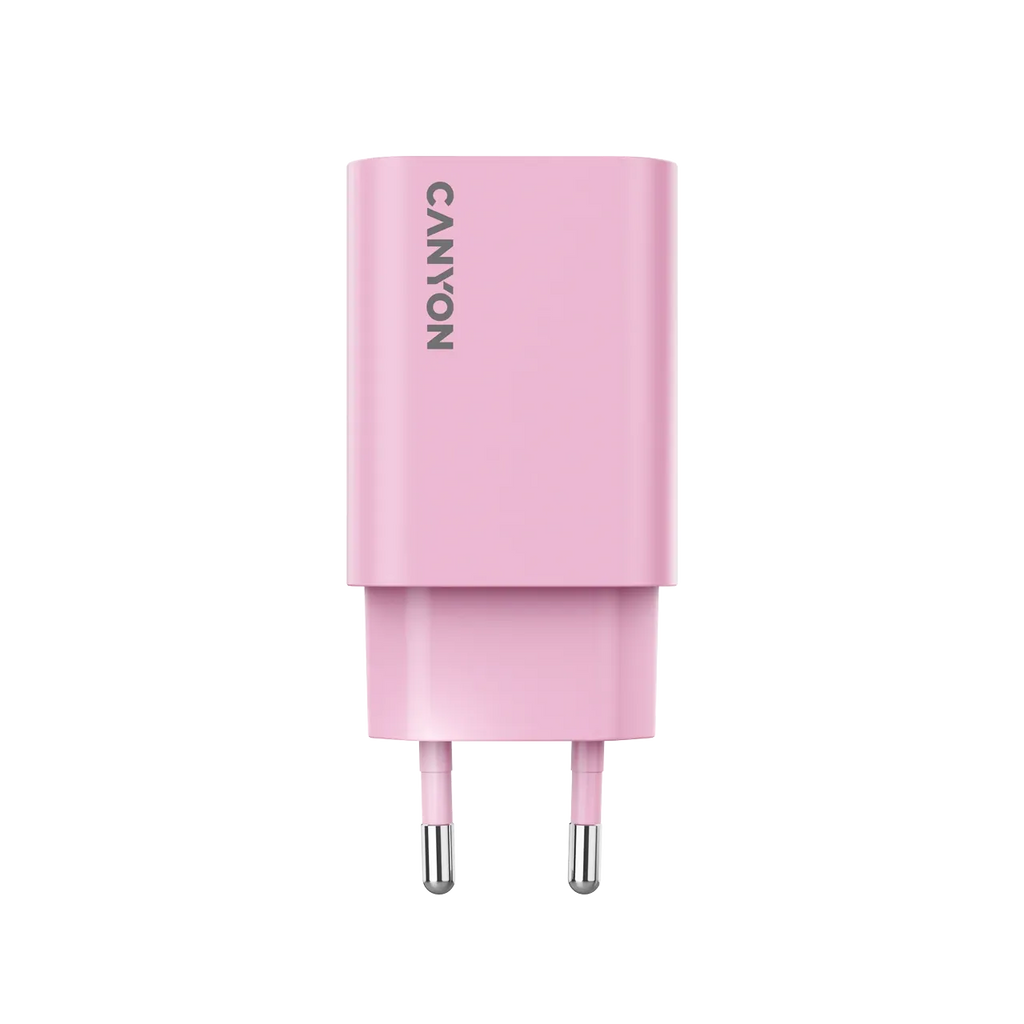 Зарядно устройство Canyon charger OnCharge 30CL Max Power 30W 1xPD EU, розово