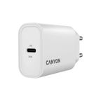 Зарядно устройство Canyon charger OnCharge 30CL Max Power 30W 1xPD EU, бяло