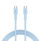 Кабел Canyon cable OnWire 60CL C-C 60W Color Braided 1m Light, син