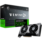 Видео карта MSI Nvidia GeForce RTX 5060 Ti 16G Ventus 2X OC PLUS