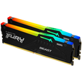 RAM памет Kingston 32GB 6000MT/s DDR5 CL30 DIMM (Kit of 2) FURY Beast RGB EXPO