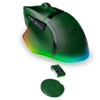 Геймърска мишка Razer Basilisk V3 Pro 35K Phantom Green Edition