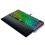 Геймърска клавиатура Razer BlackWidow V4 75% Phantom Green Edition