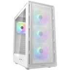 Компютърна кутия Cougar Airface PURE RGB PC Case, Mid Tower, бяла