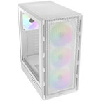Компютърна кутия Cougar Airface PURE RGB PC Case, Mid Tower, бяла