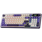 Геймърска клавиатура Royal Kludge RK-S98 Blackberry Mousse Chartreuse switch