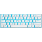 Геймърска клавиатура Royal Kludge RK61 White Red switch