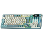 Геймърска клавиатура Royal Kludge RK-S98 Light Cloud Chartreuse switch