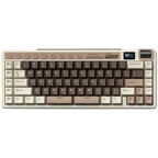 Геймърска клавиатура Royal Kludge RK M70 Mocha Grey Cream switch