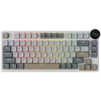 Геймърска клавиатура Royal Kludge RK N80 Pearly Dawn Red switch