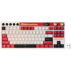 Геймърска клавиатура Royal Kludge RK M87 Famicom Cream switch