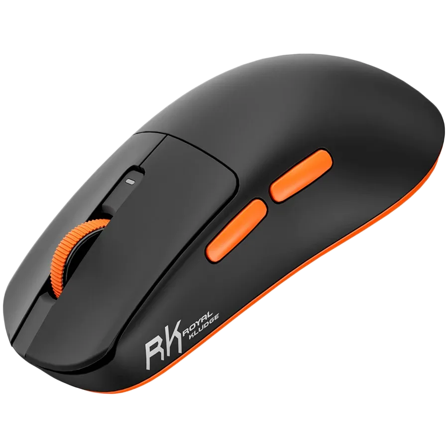 Геймърска мишка Royal Kludge M30 Black Orange PAW 33111K